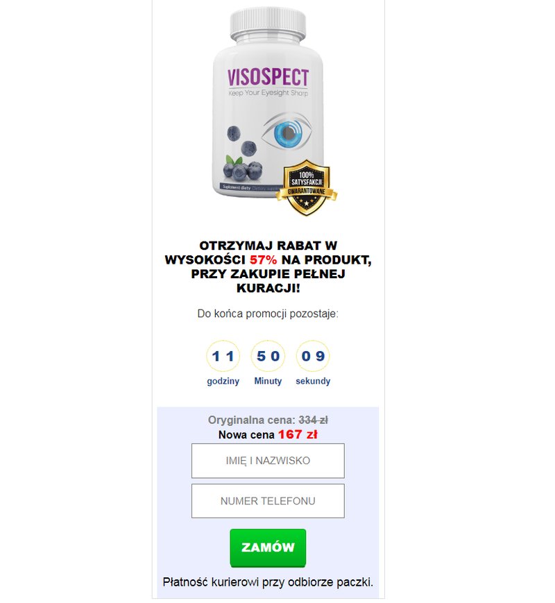 Visospect Forte - Rozwiązanie dla Twojego Zdrowia - overview